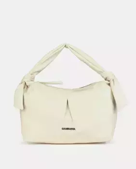 Хобо лимонного цвета Caminatta, бежевый