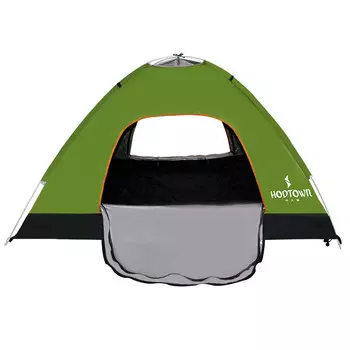 Hodtown, быстро открывающаяся автоматическая палатка для четырех человек, брызгозащищенная, вентилируемая и стильная, складываемая вручную палатка HDW1502
