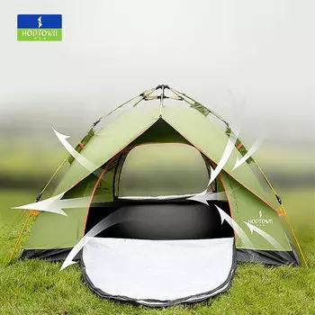 Hodtown-Free World Полностью автоматическая уличная палатка непромокаемая уличная двойная двухслойная палатка со свободной структурой для кемпинга HDW1505