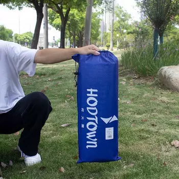 Hodtown Hodtown коврик для пикника для отдыха, моющийся портативный коврик для пикника на открытом воздухе, весенний отдых, двусторонний влагостойкий коврик из алюминиевой фольги