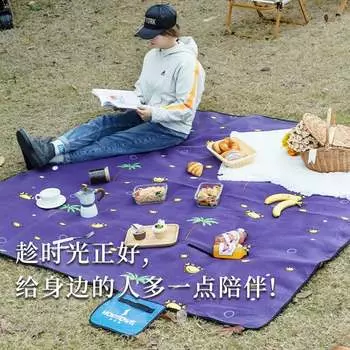 Hodtown Hodtown напольный коврик для отдыха, коврик для пикника, моющийся уличный весенний пикник, портативный универсальный семейный коврик для пикника с крабом Pa Pa