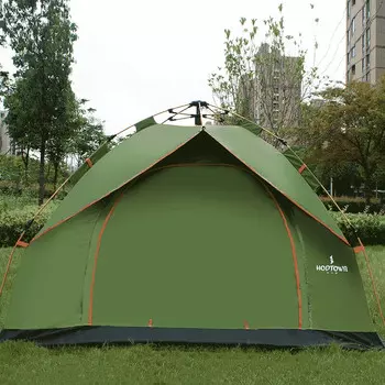 Hodtown полностью автоматическая уличная палатка непромокаемая уличная двойная двухслойная Ziyouhike палатка для кемпинга 3-4 человека HDW1505