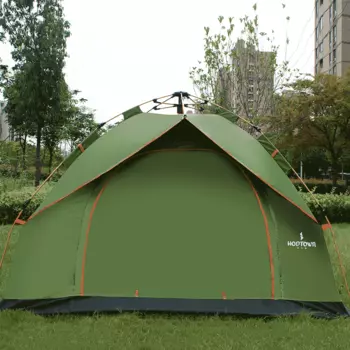 Hodtown полностью автоматическая уличная палатка непромокаемая уличная двойная двухслойная Ziyouhike палатка для кемпинга HDW1505 зеленая