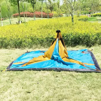 Hodtown полностью автоматическая уличная палатка непромокаемая уличная двухслойная палатка без конструкции для кемпинга Kangqiao Lakeside палатка HDW1509