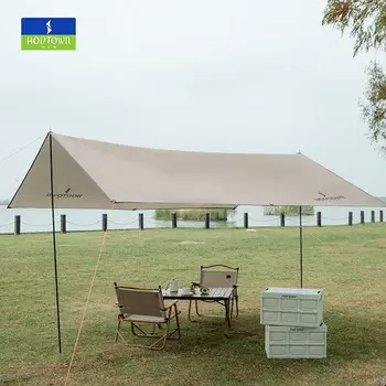 Hodtown-шестиугольный навес, уличная палатка, солнцезащитный козырек, защита от солнца, пляжная палатка, непромокаемый тент, беседка, палатка с навесом для кемпинга