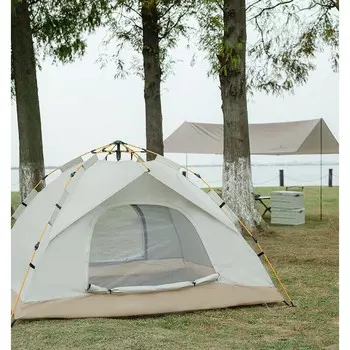 Hodtown туристическая палатка для кемпинга Free World уличная палатка HDW1505W кремовый