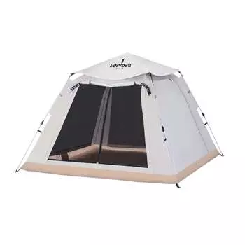 Hodtown уличная четырехсторонняя быстрооткрывающаяся палатка для кемпинга, солнцезащитная и водонепроницаемая, автоматическое подпружиненное хранилище для 3-4 человек HDW1504