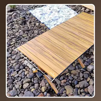 Hodtown уличный складной стол из алюминиевого сплава, стол для яичных рулетов, портативное оборудование для кемпинга, пикника, стол и стул, большой HDW1630