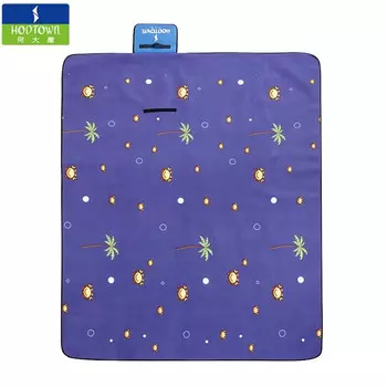 Hodtown влагостойкий коврик для пикника, спортивный уличный коврик для пикника с крабами HDW1805, односторонний бархатный 150*200 см, фиолетовый