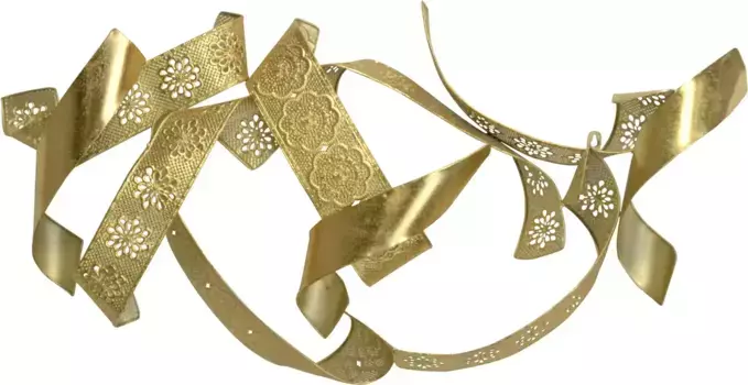 HOFMANN LIVING AND MORE предмет декора стен "декорация стен" 84х44х12 см, цвет goldfarben