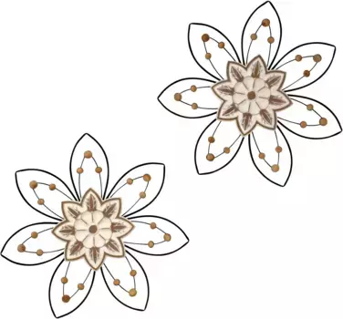 HOFMANN LIVING AND MORE предмет декора стен "декорация стен" Т: 5 см, цвет naturfarben