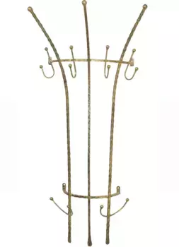 HOFMANN LIVING AND MORE вешалка, (1 шт.) 47х100х33 см, цвет goldfarben