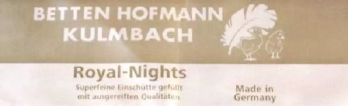 Hofmann SET детское зимнее пуховое одеяло 80х80+35х40 100% НОВЫЙ пух теплый Betten Hofmann