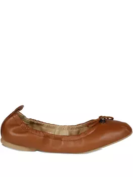 Hogan балетки H684, коричневый