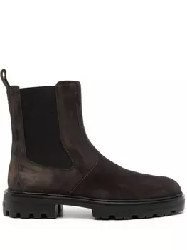Hogan ботинки Челси H673, коричневый
