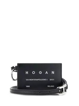 Hogan держатель карты с логотипом, черный