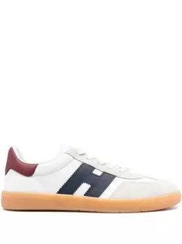 Кроссовки Hogan With Logo, белый/темно-красный/темно-синий