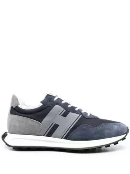 Кроссовки Hogan With Logo Patch, синий/серый