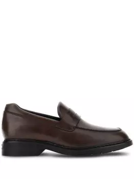 Hogan лоферы H576, коричневый
