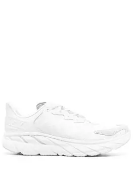 HOKA кроссовки Clifton на массивной подошве, белый