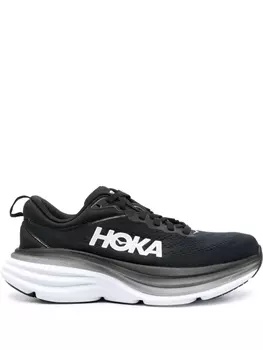 Кроссовки Hoka Lace-up, черный/белый