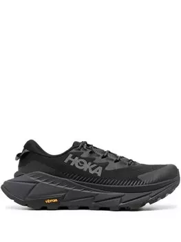 HOKA кроссовки Skyline-Float X с логотипом, черный