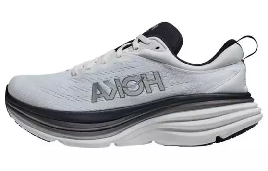 HOKA ONE ONE Bondi 8 Кроссовки Мужчины, Черно-белый