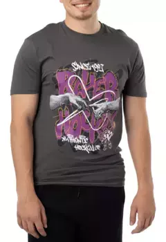 Хоккейная футболка Bauer Adult 1927 с граффити, серый