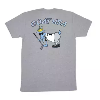 Хоккейная футболка GOAT USA, серый