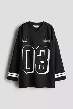 Хоккейная майка с длинными рукавами H&M, мультиколор