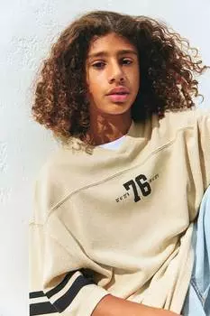 Хоккейная майка свободного покроя H&M, мультиколор