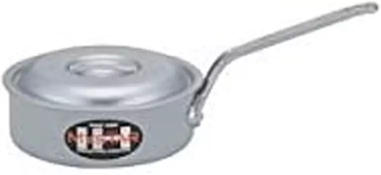 HOKUA AKTA402 Неглубокая кастрюля Meister Commercial IH, одноручная, 21 см (8,3 дюйма) HOKURIKUALUMI, Sliver