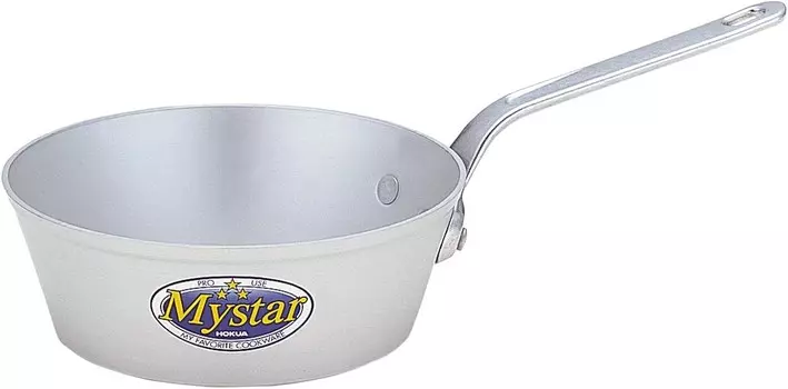 Hokuriku Alumi HOKUA ATC2327 Алюминиевая коническая кастрюля Meister, 10,6 дюйма (27 см) HOKURIKUALUMI, Sliver