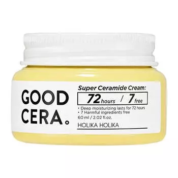 HOLIKA HOLIKA Good Cera Super Ceramide Cream стойкий увлажняющий крем для сухой и чувствительной кожи 60мл