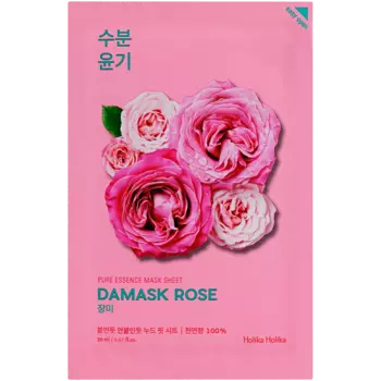 Holika Holika маска на хлопковом листе с экстрактом розы, 25 мл