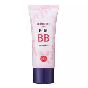HOLIKA HOLIKA Shimmering Petit BB Cream SPF45 осветляющий ВВ-крем для лица 30 мл