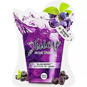 HOLIKA HOLIKA Тканевая маска с сочной черникой