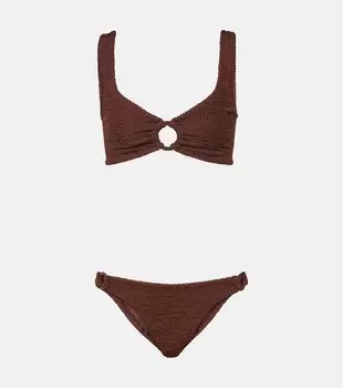 Холли бикини Hunza G, коричневый