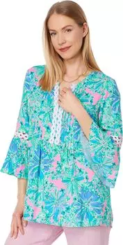 Холли Туник Lilly Pulitzer, цвет Soleil Pink Good Hare Day