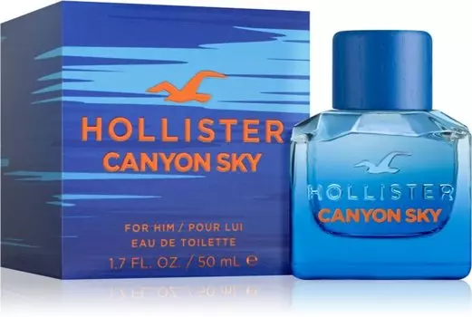 Hollister Canyon Sky For Him, Туалетная вода, 50 мл