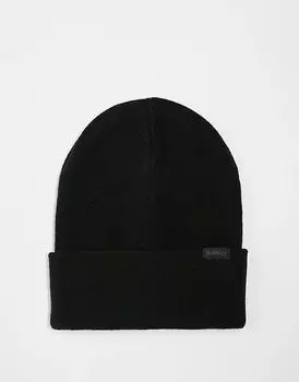 Hollister – Вязаная шапка черного цвета