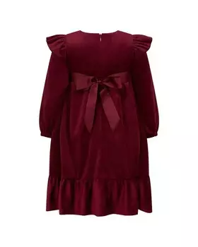 HOLLY HASTIE Бархатное вечернее платье Chloe, цвет Plum