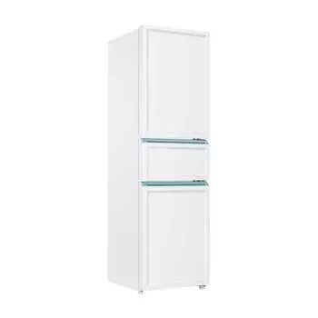 Холодильник Haier 217L, BCD-217WGHC3E9WV, белый/голубой