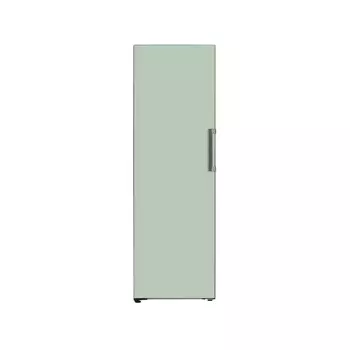 Холодильник LG F381MN, зеленый