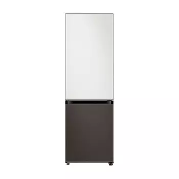 Холодильник Samsung Bespoke 333L, RB33R300426/SC, белый/туманно-серый