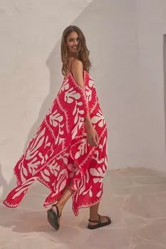 Холодное прикрытие плеча Next, красный