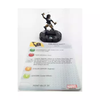 Холодное сердце #034 (С), Marvel HeroClix - Civil War Organized Play - Singles