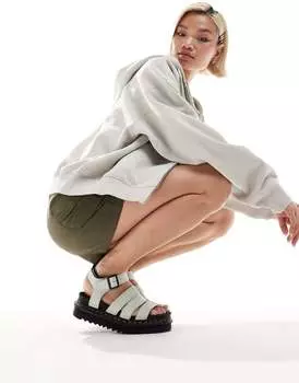Холодные серые сандалии Dr Martens Blaire