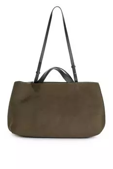 Холщовая большая сумка Arket, хаки