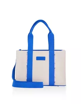 Холщовая большая сумка Laura Ashley, синий